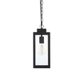 thumbnail image 2 of Elegant Lighting Hilton 7 inch Outdoor Pendant in Black, 2 of 8