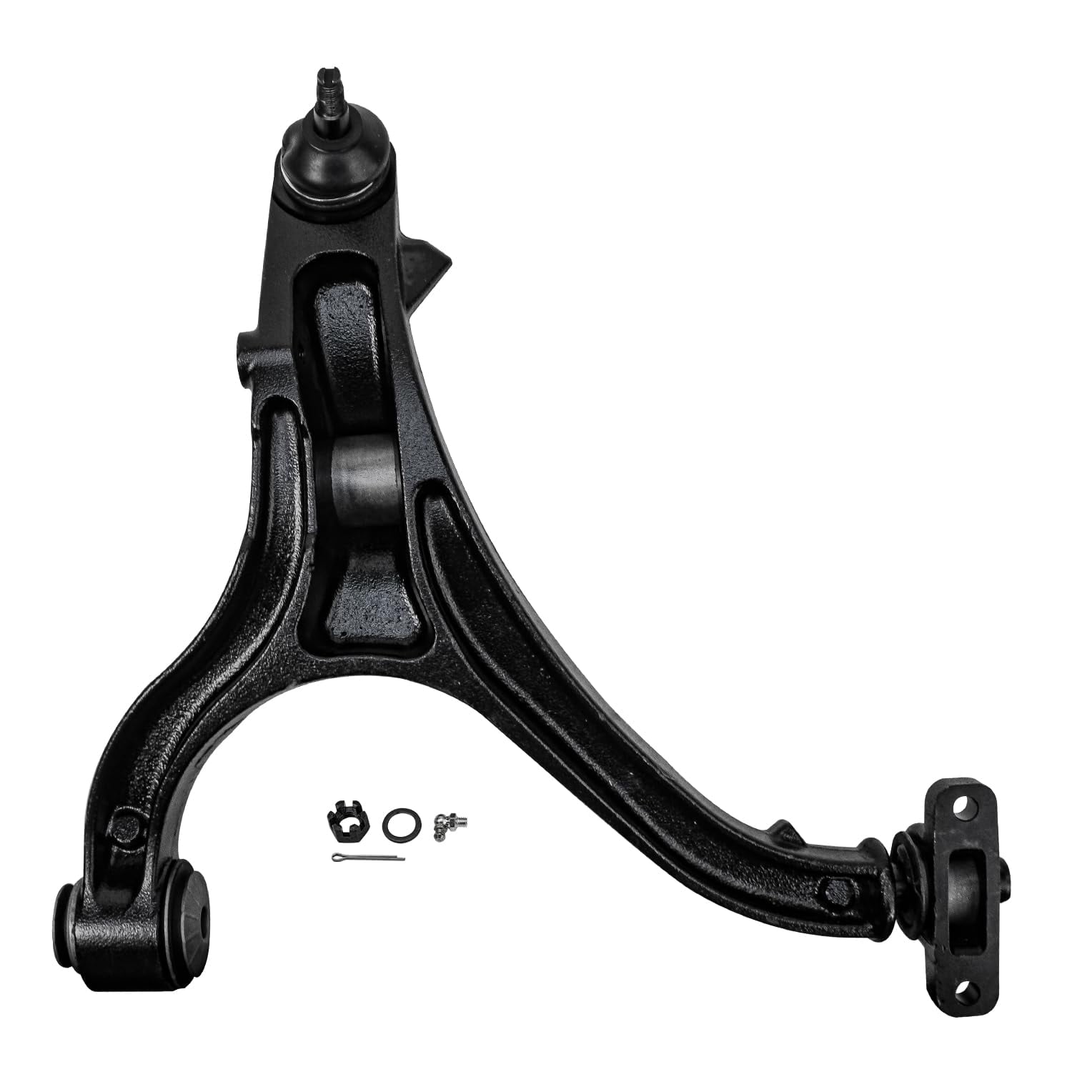 Detroit Axle - 2pc Front Lower Control Arms with Ball Joints for Jeep Grand Cherokee Commander 2005 2006 2007 2008 2009 2010 Lower Control Arms & Ball Joints Pair Set Assembly Replacement