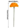 thumbnail image 3 of TIELUTT 60 Pcs Fleurs en Latex Décoration Maison Fleurs Extérieures Glycine en Soie Œillets Fleurs Suspendues Extérieures Roses Roses Fleurs, 3 of 7