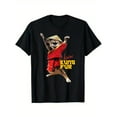 thumbnail image 1 of Funny Kung Fu Cat T-Shirt For Martial Arts Fans - "I Know Kung Fur" Graphic, Cotton, Short Sleeve, Comfort Fit, Casual Summer Tee For Boys & Girls, Casual Summer Wear | Trendys Casual Top | Medium St, 1 of 6