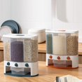thumbnail image 2 of Tanque De Almacenamiento De Granos Montado En La Pared Dispensador De Alimentos Secos Cubo De Arroz Caja De Almacenamiento Para Granos Frijoles De Arroz Yuarrent HA035110-00, 2 of 6