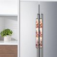 thumbnail image 3 of NETILGEN 2 Pieces Refrigerator Door Handle Covers Set, Non-Slip Kitchen Appliance Fridge Dishwashers Microwave Door Handle Covers Grape Wine Pattern, 3 of 6