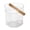 S, variant on KGJQ Ice Bucket with Faux Leather Handle, Thickened Plastic Beer Wine Cooler for Party, Clear Beverage Container for Outdoor Picnic, Bar KTV Decor