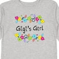 thumbnail image 4 of Inktastic Gigis Girl- Bright Flowers Girls Long Sleeve Toddler T-Shirt, 4 of 5
