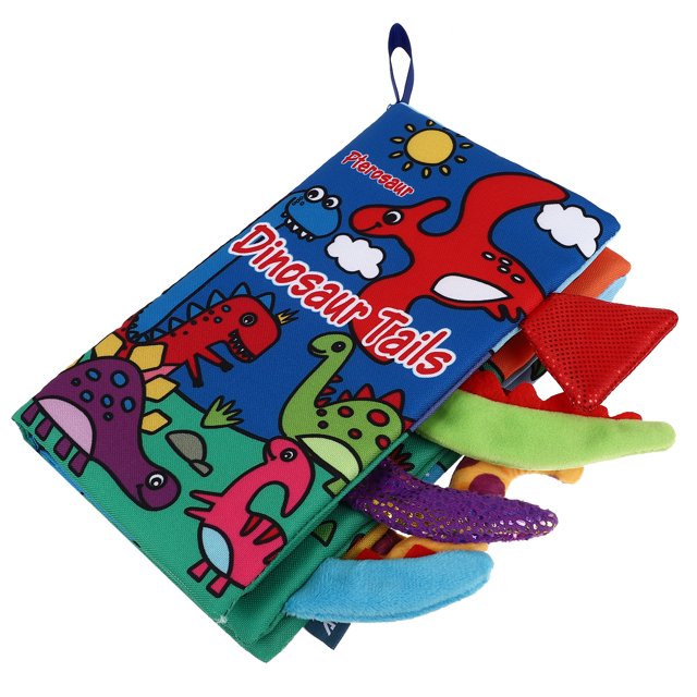 MasteelfCA Baby Cloth Book Animal Theme Cloth Book Early Education Sensory Cloth Book Toy