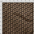 thumbnail image 4 of oneOone Rayon Black Fabric Circus Sewing Craft Projects Fabric Prints By Yard 56 Inch Wide-aD, 4 of 5