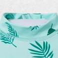 thumbnail image 6 of KKBOTIVE Toddler Boys Summer Swimwear Set with Protective Hat Comfortable Beach Outfit for Water Play ( Mint Green Size: 12-18 Months ), 6 of 6