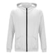 thumbnail image 5 of Blusa de manga larga con capucha para hombre, color liso, informal, holgada, a la moda, elástica, deportiva, con cremallera y bolsillo, blusa de manga larga con capucha, blusa de poliéster para hombre, 5 of 5