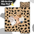 thumbnail image 4 of Brown and Black Of Leopard Print Toddler Nap Mats for Kids Preschool,Sleeping Mat Bag or Kids,Toddler Sleeping Bag,Toddler Nap Mat or Daycare, 4 of 6