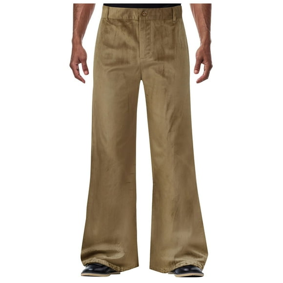 Ketyyh-chn99 Pantalon Cargo Droit pour Homme Pantalon Décontracté Pantalon Cargo Ajusté pour Homme Pantalon Long Pantalon de Mise en Forme Extérieur Taille pour 2TG, Café