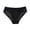 Black, variant on Plus Size Underwear for Women Low Rise Sheer Mesh Panties No Show Soft Stretchy Briefs Breathable Underpants XL-4XL