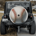 thumbnail image 2 of Lotusprinthandmade Baseball Print Spare Tire Cover With Backup Camera Hole 6 Sizes, 2 of 8