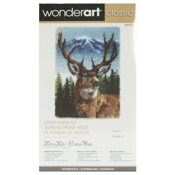Wonderart Kit de Crochet de Verrouillage Classique 20" X 30"