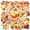 5A, variant on cartoon Fast Food Theme Stickers, Waterproof Fast Food Theme Sticker for Water Bottle Laptop Phone Cases Planner Skateboard Luggage Helmet Party Favor Decor, Ideal for Adults Teens Teacher Rewards