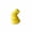 01-YellowC 2.91x1.88x1.25in, variant on SHENGXINY Easter Bunny Plush, Simulation Moss Bunny Toy, Easter Decorations, Cute Small Ornament For Home Parties Desktop Gift Giving,Stuffed Animals Orange 2.91x1.88x1.25in