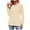 Beige, variant on Patlollav Pntutb Womens Blouses,Ladies Casual Solid Color Long Sleeve Shirts