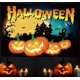 thumbnail image 1 of Tapiz de Halloween, Tapiz de pared de Halloween Decoraciones Tapiz Manta de pared Tapiz Tapiz estético Colgante de pared para accesorios de fiesta de disfraces de casa embrujada (150x130cm) ShuxiuWang 8390606321343, 1 of 1