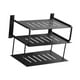 thumbnail image 4 of Estante para proyector de 3 capas para caja de almacenamiento de pared, resistente, de aluminio, fácil de transportar. Negro, 4 of 9