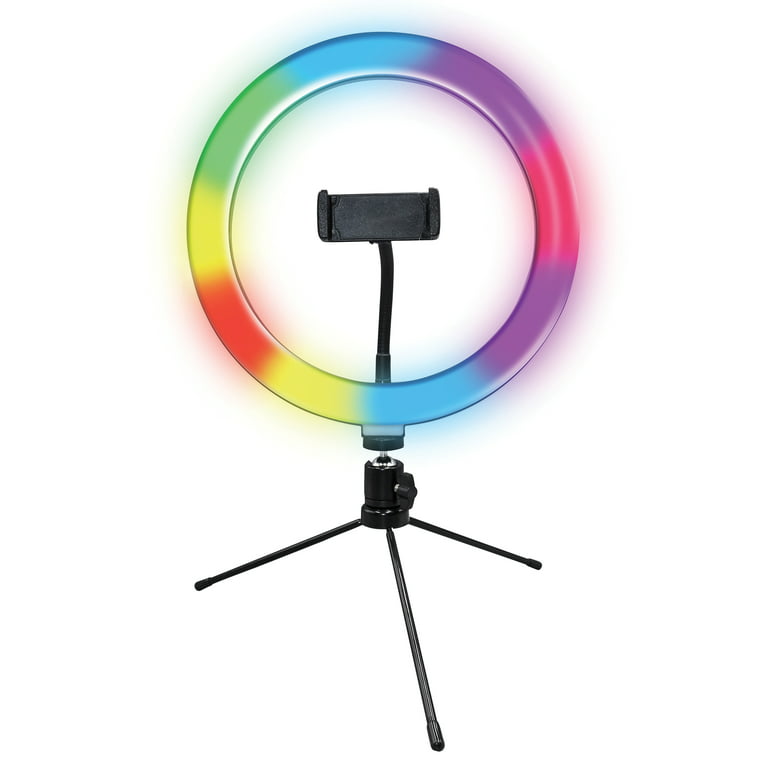 Supersonic PRO Live Stream 10 LED Table Top Selfie Ring Light