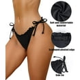 thumbnail image 5 of Alove Bikini Bottoms Women Lace Design Side Tie String Swimsuit Bottom Sexy Swim Bottom, 5 of 8