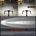 thumbnail image 4 of Bike Light Underneath Mounted Headlight for Night Riding, 1200LM Cut-Off Line Beam, Rechargeable Front Bicycle Light, 9 Modes, IPX6 Waterproof for Road MTB E-Bike, 4 of 7