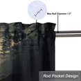thumbnail image 5 of Wolf Rod Pocket Thermal Insulated Curtain Valance Wildlife Animals Under Full Moon Forest Hunting Theme Window Treatment Valance Curtains for Bathroom 54 by 18 in, 1 Panel, 5 of 6