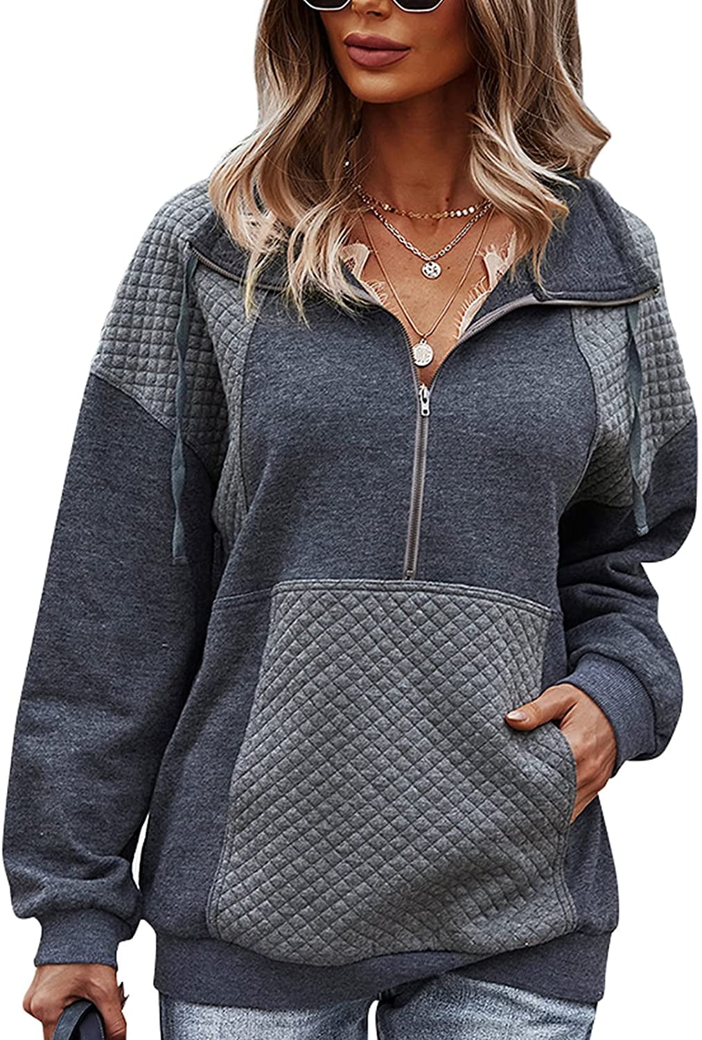 sweatshirts with half zipper