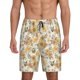 thumbnail image 1 of Fotbe Hippie Bee Honeycomb Pantalones Cortos de Pijama para Hombre, Ropa de Dormir, Pantalones de Pijama Cortos para Hombre-X-Large, 1 of 6