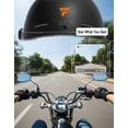 thumbnail image 5 of POV Helmet 4K Action Camera, Wearable Body Cam for Motorcycle Bike Riding, Built-in Audio, Hands-Free Video Recorder for Skiing(Yellow), 5 of 6
