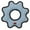 Blue, variant on Tuffy Mega Gear Ring Brick Durable Squeaky Plush Dog Toy