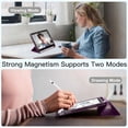 thumbnail image 6 of Compatible with iPad (A16) 11th Generation Case 11 Inch 2025, for iPad 10th Generation Case 10.9 Inch 2022 with Pencil Holder, Slim Trifold Stand Protective Cover with Soft TPU Back,, 6 of 15