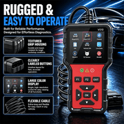 V510 OBD2 Scanner Diagnostic Tool -Code Reader, Reset Function, Data Stream, I/M Readiness, Full OBS2 Function, Modes 6 & 8, for All 1996+ Vehicles