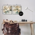 thumbnail image 4 of Stupell Industries Abstract Beige Flowers Botanical & Floral Painting Gallery Wrapped Canvas Print Wall Art, 17 x 17, Set of 2, 4 of 8