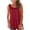 *Red, variant on ClodeEU Women's Scoop Neck Sleeveless Pullover Tank Top,Casual Loose T-Shirt White,Womens Plus M