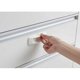 thumbnail image 2 of Pieces Self-Adhesive Sliding Door Handle - White, 2 of 5