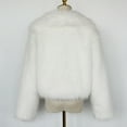 thumbnail image 7 of Olyvenn Warm Faux Fur Parka Coat,Shaggy Outerwear Jackets Sweater Tops Fall Winter Plush Open Front Cardigan Outwear & Jacket White XL, 7 of 7