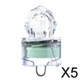 thumbnail image 1 of DYNWAVECA 3-6pack LED Deep Drop Underwater Fishing Light Squid Strobe Bait 5 Pcs, 1 of 10