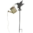 thumbnail image 2 of Hxlamzoo Solar Powered Bird and Flower Garden Lights Waterproof Automatic Outdoor Decor for Patio Lawn Ambiance, 2 of 6