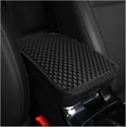 thumbnail image 1 of Yazoeia Car Center Console Cover, Anti-Slip Breathable All Seasons Automotive Mesh Armrest Box Pad Cover for Comfortable Support, Vehicle Interior Decor Universal for SUV, Truck, RV（Black）, 1 of 1