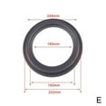 thumbnail image 1 of 4-12 Inch Speaker Surround Rubber Woofer Edge Foam Audio Repair BEST U2G2, 1 of 9
