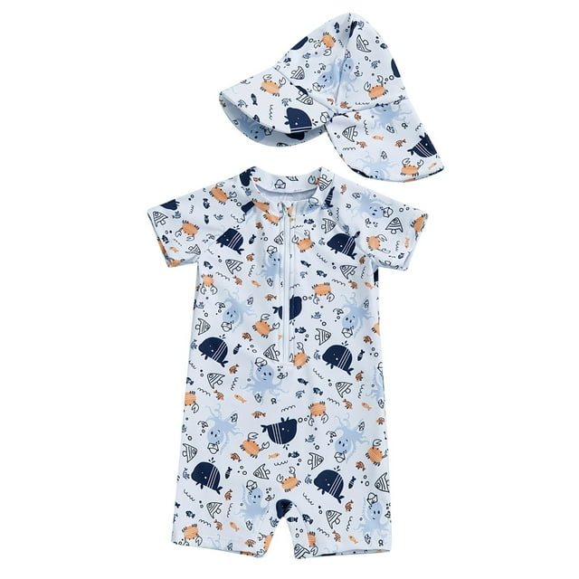 LYHaoo Boys UPF 50+ Sun Swim Shirt With Matching Swim Trunks Long Sleeve Rash Guard And Board Shorts For Swimming Beach Surf Sizes 3-4 Years
