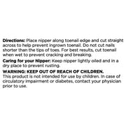 Equate Stainless Steel Toenail Nipper, 1 Count