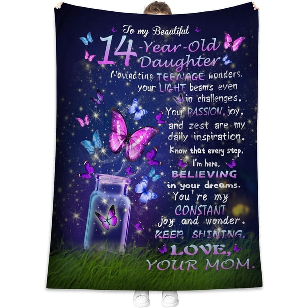 LHSHID 18th Birthday Gifts for Girls Gifts for 18 Year Old Girl 18 Year Old Girl Birthday Gifts Blanket 18 Birthday Gifts for Girls 18th Birthday Gifts Daughter Birthday Gift 50x60in