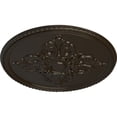 thumbnail image 3 of 54 1/4"OD x 2 7/8"P Milton Ceiling Medallion (Fits Canopies up to 10 1/2"), Hand-Painted Stone Hearth, 3 of 6