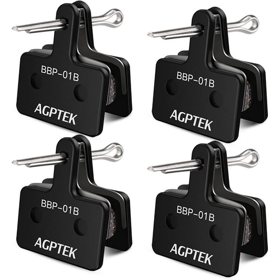 Bike Brake Pads, High-Performance Brake Pads, Disc Brake Pads & Spring (Semi-Metallic&Resin) for Mountain Bike Disc Brakes,Bike Pads Compatible with TRP Tektro Shimano Deore Br