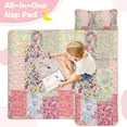 thumbnail image 4 of Pioneer Flower Floral Print Pattern Toddler Nap Mats for Kids Preschool,Sleeping Mat Bag or Kids,Toddler Sleeping Bag,Toddler Nap Mat or Daycare, 4 of 6