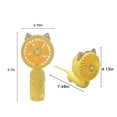 thumbnail image 3 of Mini Ventilador De Mano, Ventilador De Escritorio Usb, Pequeño Ventilador De Escritorio Portátil Personal Con Batería Recargable Usb, Ventilador Plegable Fresco Para Viajes, Oficina Y Hogar., 3 of 6