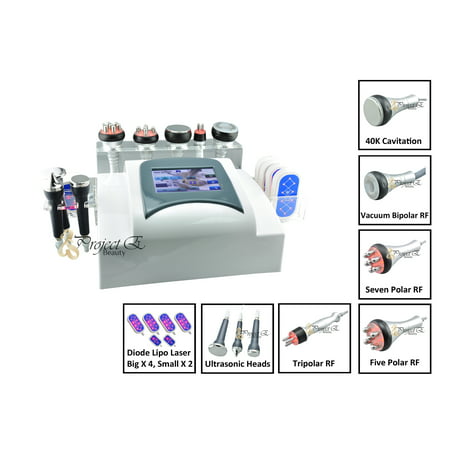 Brand New Lipo Laser Diode Ultrasound Cavitation Red LED Multipolar RF Ultrasonic Cellulite Fat Removal Firming