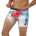 thumbnail image 3 of Lsque Pikmin Pattern Men's Performance Stretch Underwear, Athletic Long Leg Briefs，Moisture-Wicking-Small, 3 of 6
