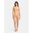 thumbnail image 2 of No Boundaries Ribbed Cheeky Bikini Bottoms, Women’s, 2 of 5
